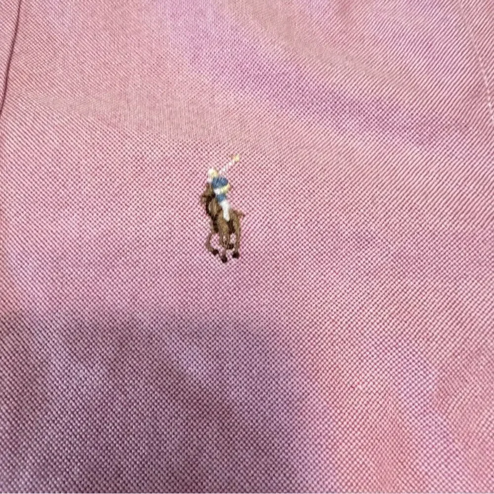Ralph Lauren Polo Collard Button Down Shirt 5 Boys‎ Pink Long Sleeve NWT